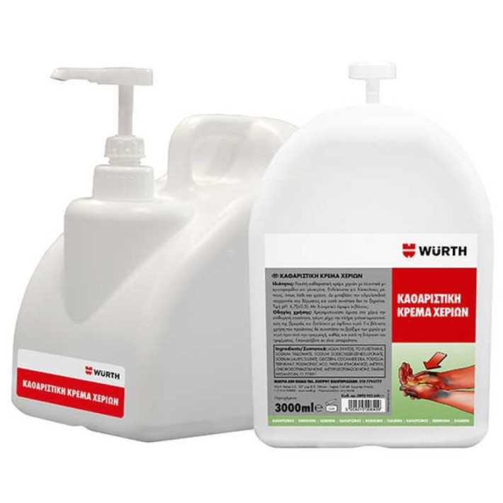 Würth 0893955610 Καθαριστική Κρέμα Χεριών 3lt