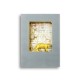 Χειροποίητο Ξύλινο Κάδρο με Χρυσή Φιγούρα Τζάγκουαρ Σημύδα 16x26x3  εκ. 