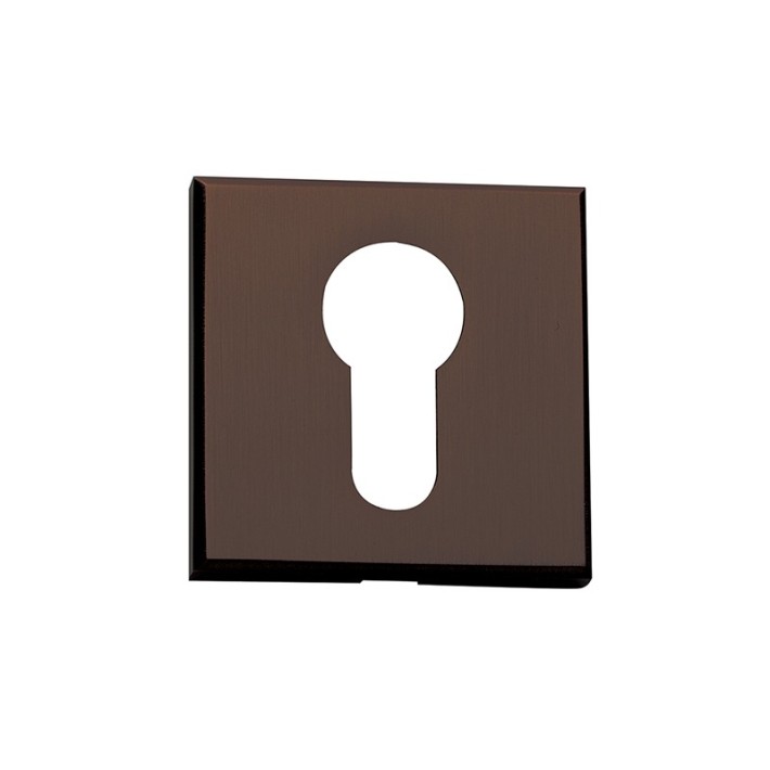 Επιστόμιο Πόρτας Ασφαλείας 1100 Dark Bronze 50x50mm