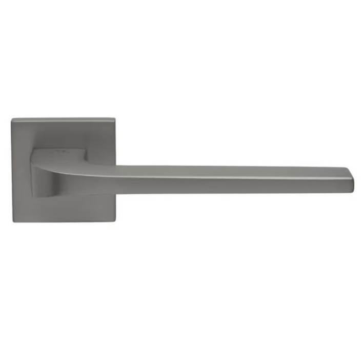 Πόμολο Πόρτας με Ροζέτα, Zogometal 2086 Graphite Smoked