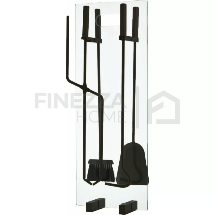 Κρεμανταλάς με 4 Εργαλεία 65x25εκ., Zogometal 1235-T06 Μαύρο Ματ