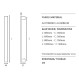 Zogometal 3031 Λαβή Εξώθυρας από Ανοδιωμένο Ανοξείδωτο σε 4 Διαστάσεις 