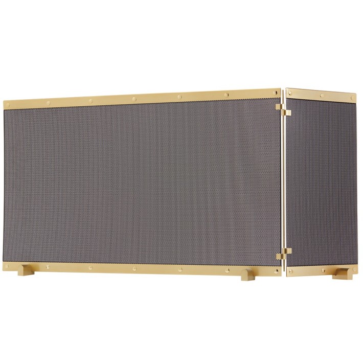 Μεταλλική Κάλυψη Τζακιού Γωνιακή 52x86+33εκ., Zogometal 579 Όρο Ματ