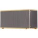 Μεταλλική Κάλυψη Τζακιού Γωνιακή 52x86+33εκ., Zogometal 579 Όρο Ματ