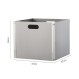 Ξυλιέρα 37x37X32εκ., Zogometal K31 Μαύρο Ματ