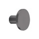 Zogometal 0393 Μπουλ Πόμολο Εξώθυρας INOX SS304 Φ80x40mm Graphite Smoked