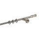 Μεταλλικό Κουρτινόξυλο A4142 Φ25mm Zogometal Νίκελ Ματ