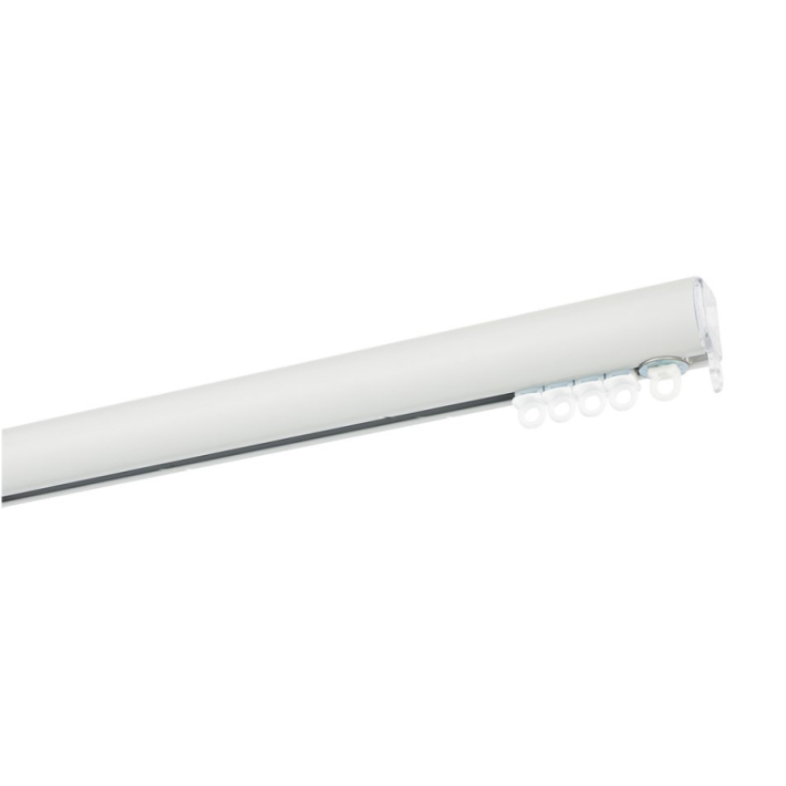 Μεταλλικό Κουρτινόξυλο CP0058 Φ25mm Zogometal Λευκό