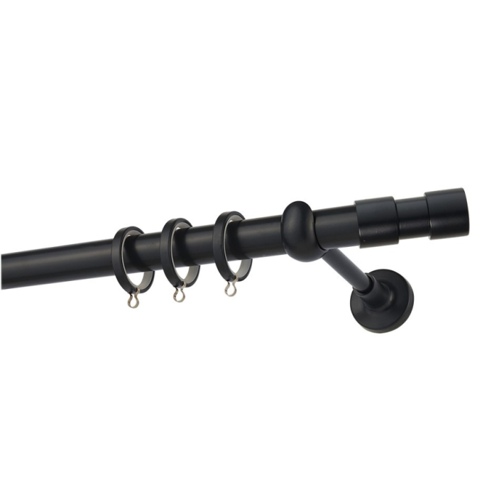 Μεταλλικό Κουρτινόξυλο CP4142 Φ25mm Zogometal Ανθρακί