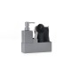 Zone 15241 Dispenser Κουζίνας Σετ/4 Τεμάχια 19x6x20.5εκ., Cool Grey