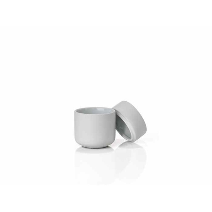 Zone 15756 Nova Κεραμική Θήκη για Βαμβάκι Ume Soft Grey