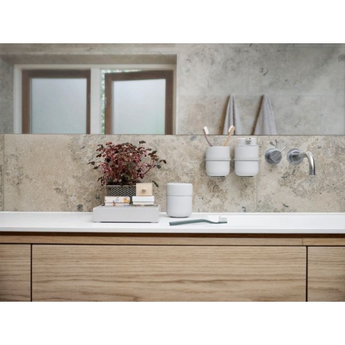Zone 15756 Nova Κεραμική Θήκη για Βαμβάκι Ume Soft Grey