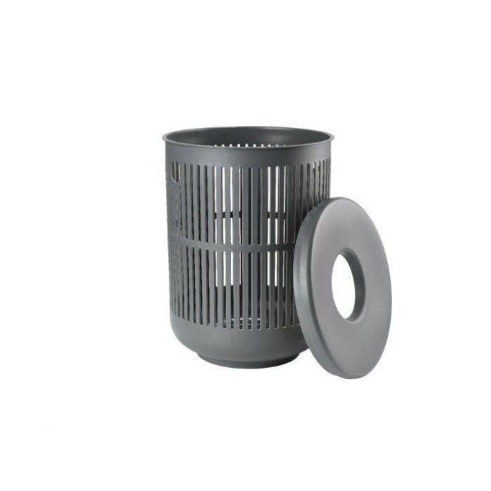Zone Denmark Καλάθι Απλύτων Πολυπροπυλένιο Ø40x54 - Ume  26526 Grey