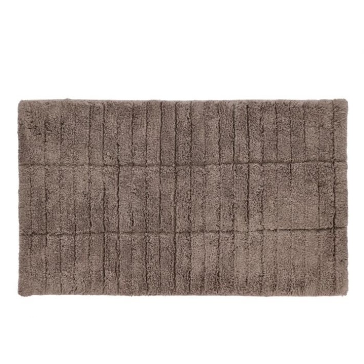 Zone Denmark Πατάκι Μπάνιου Βαμβακερό 80x50 - Tiles Taupe