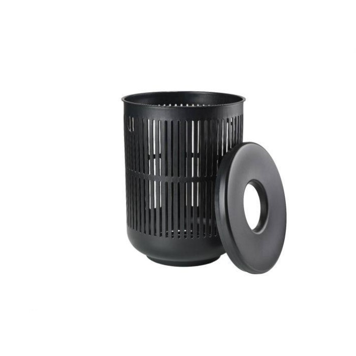 Zone Denmark Καλάθι Απλύτων Πολυπροπυλένιο Ø40x54 - Ume  26523 Black