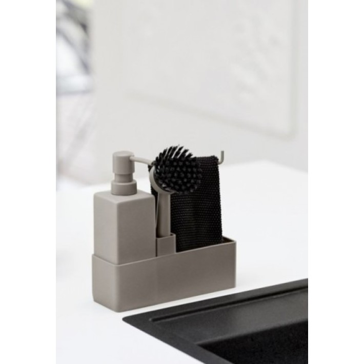 Zone 28078 Dispenser Κουζίνας Σετ/4 Τεμάχια 19x6x20.5εκ., Taupe