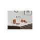 Zone 31548 Nova Ume Κεραμική Θήκη για Βαμβάκι Terracotta 8.3x10,3εκ.