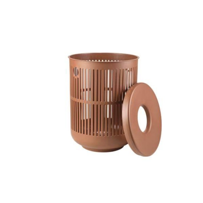 Zone Denmark Καλάθι Απλύτων Πολυπροπυλένιο Ø40x54 - Ume  31549 Terracotta