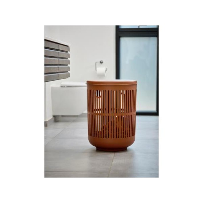 Zone Denmark Καλάθι Απλύτων Πολυπροπυλένιο Ø40x54 - Ume  31549 Terracotta