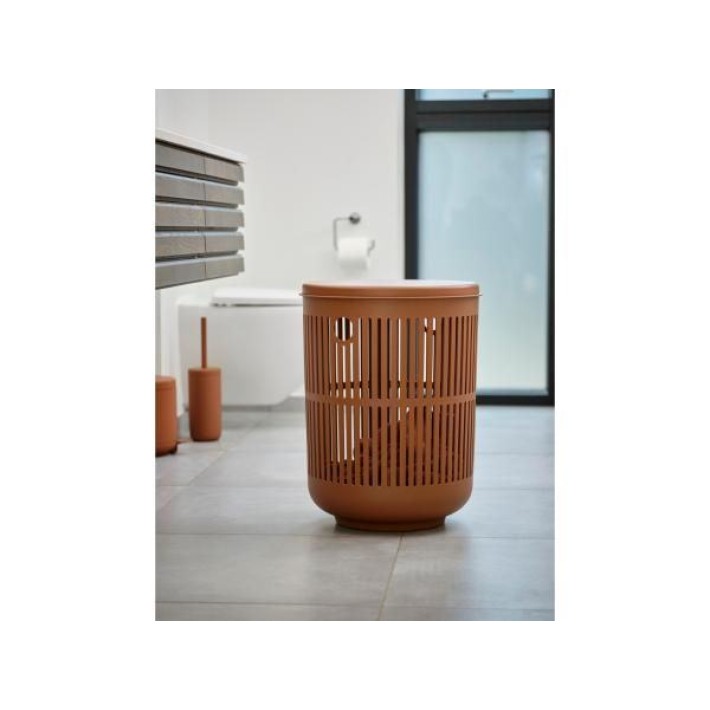 Zone Denmark Καλάθι Απλύτων Πολυπροπυλένιο Ø40x54 - Ume  31549 Terracotta