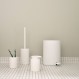 Zone 34442 Karma Χαρτοδοχείο 3lt Πεντάλ 18,5x25,5εκ., White