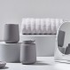 Zone Denmark Nova One Grey - Σετ Dispenser Και Ποτηροθήκη