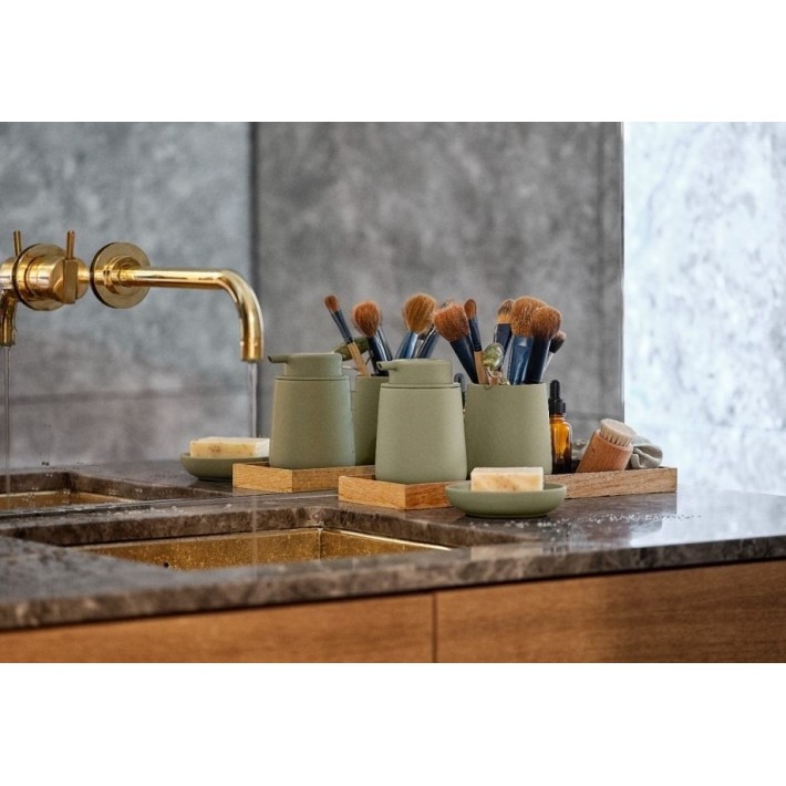 Zone Denmark Nova One Matcha Green - Σετ Dispenser Και Ποτηροθήκη