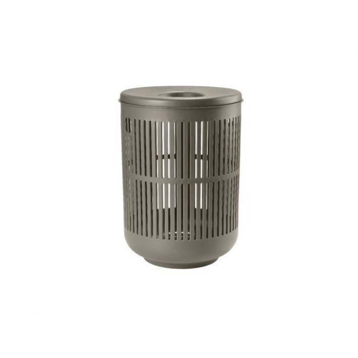 Zone Denmark Καλάθι Απλύτων Πολυπροπυλένιο Ø40x54 - Ume  26529 Taupe