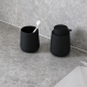 Zone Denmark Nova One Black - Σετ Dispenser και Ποτηροθήκη