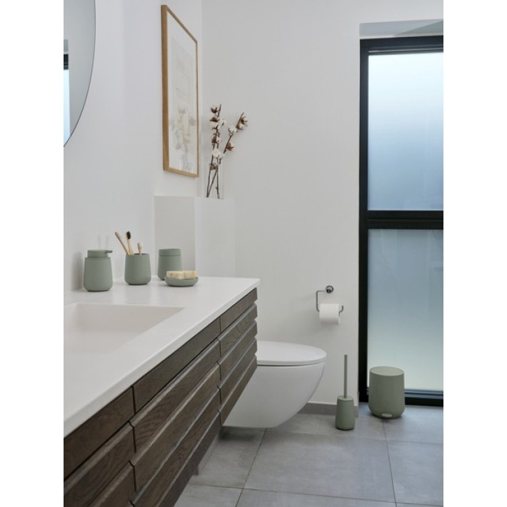 Zone Denmark Δοχείο Αποθήκευσης Για Μπατονέτες Stoneware Ø8,4x10,5 290 ml - Nova One Matcha Green