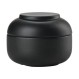 Zone Denmark Δοχείο Αποθήκευσης 10x7.5 εκ.,  Stoneware  Sensu Black 34928