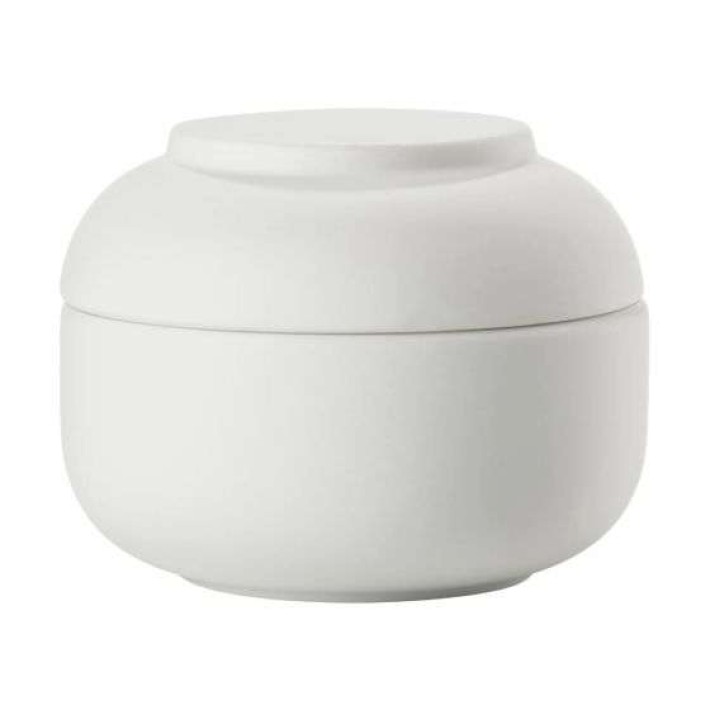 Zone Denmark Δοχείο Αποθήκευσης Stoneware Ø10x7,5 - Sensu White