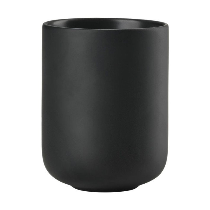 Zone Denmark Sensu Black - Σετ Dispenser και Ποτηροθήκη