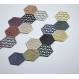 Zone Denmark Σουπλά Σιλικόνης για Ζεστά Σκεύη 16x14 εκ. - Hexagon Olive Green