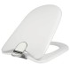 Elvit 0226 Καπάκι Λεκάνης Ideal Standard Diagonal 50x38εκ., Λευκό