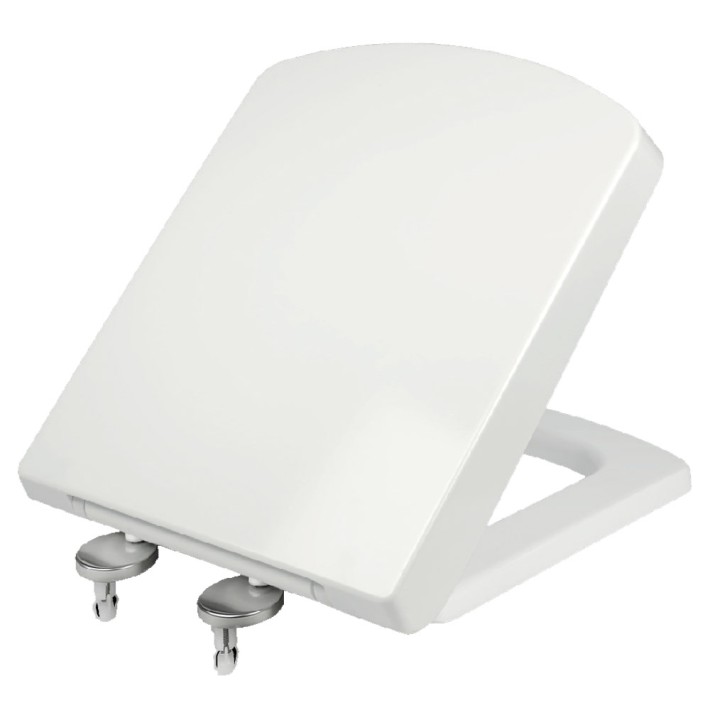 Elvit 0403 Universal Quadro Καπάκι Λεκάνης 40-44x35.6εκ Λευκό Soft Close
