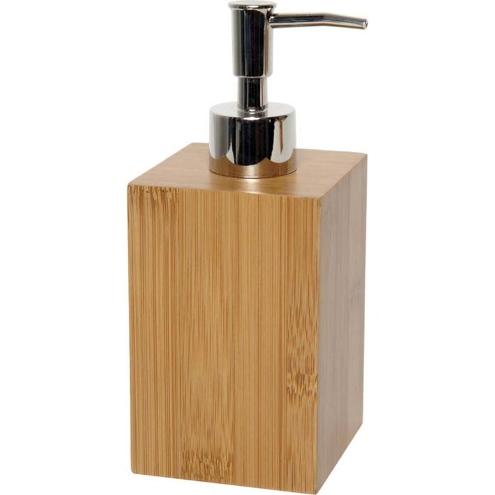 Eurocasa 6125 Ντισπένσερ Bamboo 7.2x7.2x18 εκ., Καφέ