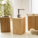 Eurocasa 6125 Ντισπένσερ Bamboo 7.2x7.2x18 εκ., Καφέ