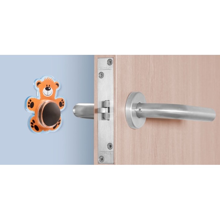 Inofix 2461-0 Στοπ Τοίχου 63X63X18χιλ., Αρκουδάκι