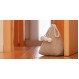 Inofix 3174-8 Υφασμάτινο Στοπ Πόρτας Σάκος 18x13x14εκ., Καφέ