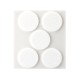 Inofix 4079-2 Τσοχάκια  Προστασίας Φ34x3χιλ., Λευκά