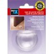 Inofix 2050-2 Αυτοκόλλητο Στόπερ Πόρτας 50x43x19mm Διάφανο