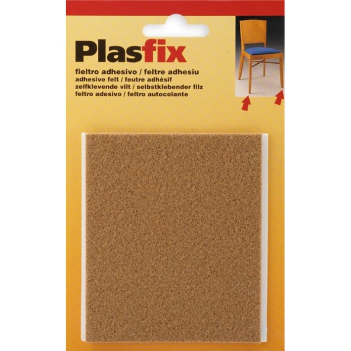 Inofix 4078 Τσοχάκια  Προστασίας 100x85x3χιλ., Καφέ