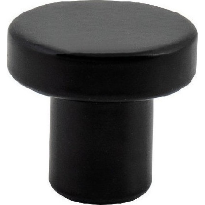 Πομολάκι Επίπλου 01.119 Viometale Μαύρο Φ24x22mm                   