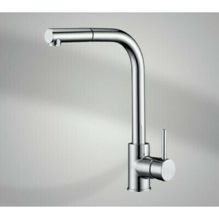 Imex Moscu GCE006/AC Ψηλή Μπαταρία Κουζίνας Πάγκου Ανοξείδωτη Ασημί
